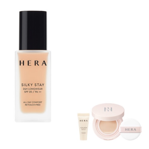 HERA Silky Stay 24H Longwear Foundation SPF20/PA++30g (+Gift)