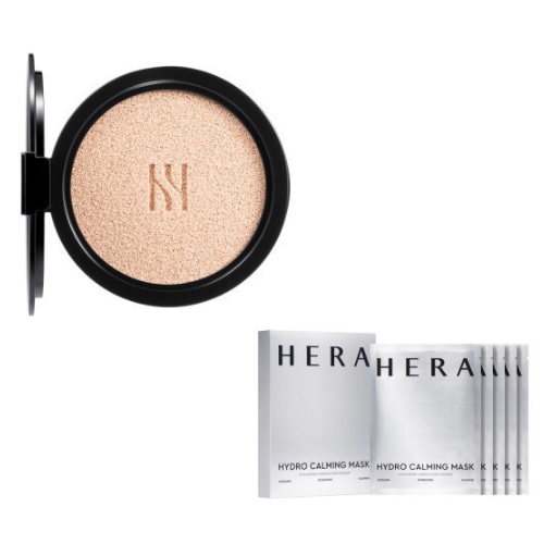 HERA Black Cushion Foundation SPF34/PA++15g Refill (+Mask sheet 5ea)