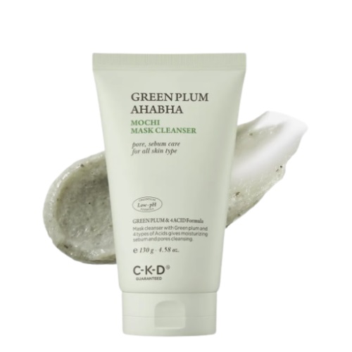 CKD Green Plum AHA BHA Mochi Mask Cleanser 150mL