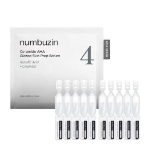 numbuzin No.4 Ceramide AHA Glazed Skin Prep Serum 1mlx10ea