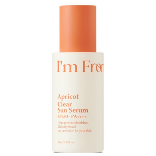 I'm from Apricot Clear Sun Serum SPF50+PA++++50ml
