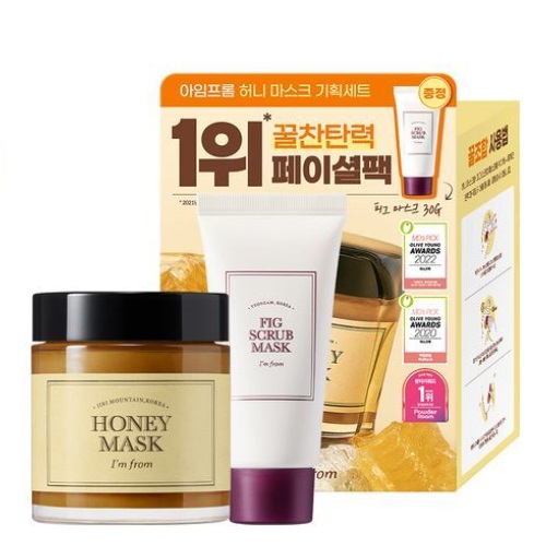 I'm from Honey Mask 120g Set (+Fig Scrub 30g)