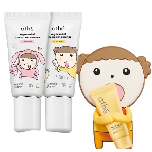 athe Vegan Relief Tone Up Sun Essence SPF50+PA++++ 50ml