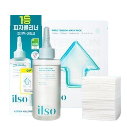 ilso Super Melting Sebum Softener 150mL Special Set (+Cotton Pad 40P+mask pack 1ea)