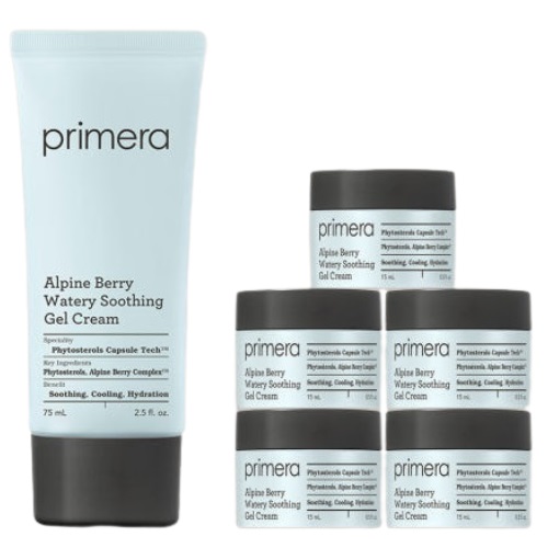 PRIMERA Alpine Berry Watery Soothing Gel Cream 75mL(+15mlx5ea)