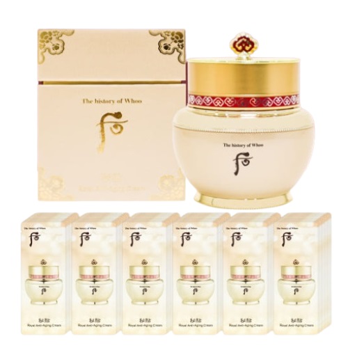 The Whoo Bichup Royal Anti-Aging Cream 60ml (+sample 60mL)