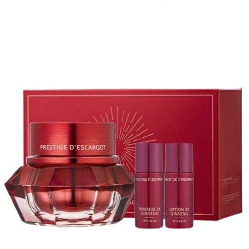 It's skin Prestige Creme Ginseng D'escargot 60ml Set