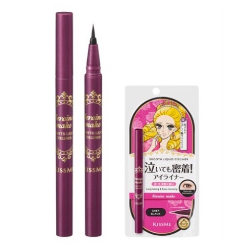 KISSME Sooth Liquid EyeLiner N  [01 Deep Black]