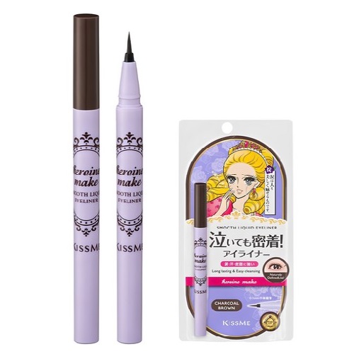 KISSME Sooth Liquid EyeLiner N [03 Charcoal Brown]