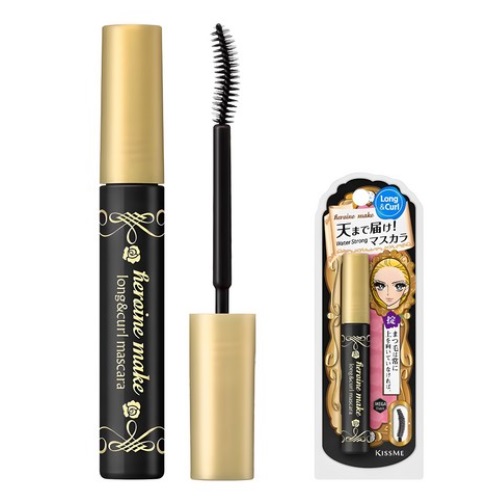 KISSME Heroine Make Long & Curl Mascara P 6g [Deep Black]
