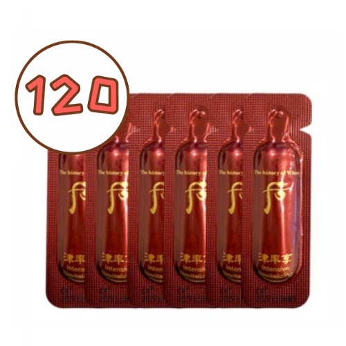 [S] The Whoo Jinyulhyang Intensive Revitalizing Essence 1ml x 120pcs