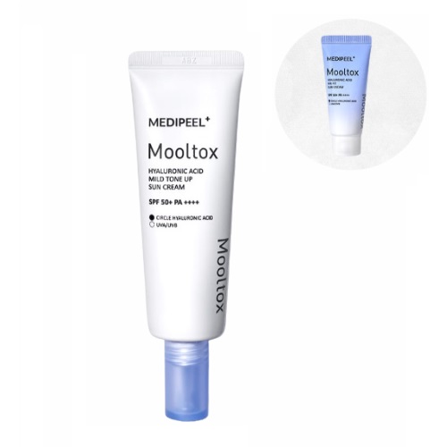 MEDIPEEL Mooltox Hyaluronic Acid Mild Tone Up Sun Cream 50mL (+Miniature giveaway)