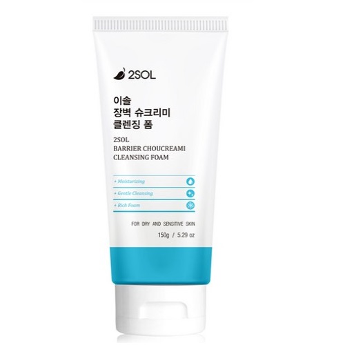 2SOL Barrier Choucreami Cleansing Foam 150g