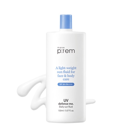 MakePrem UV defense me. Daily sun fluid 150mL