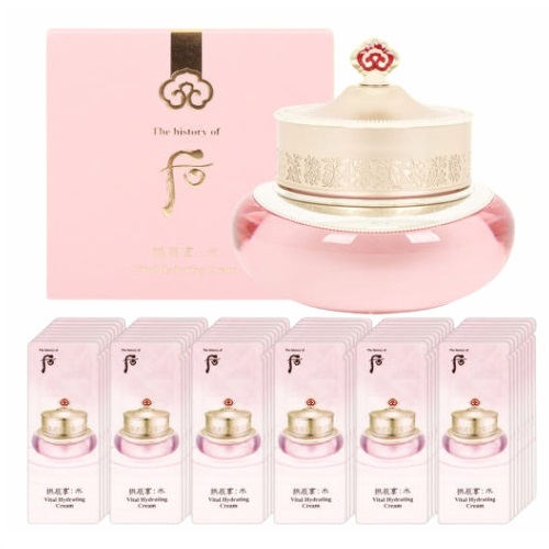 The Whoo Vital Hydrating Cream 50ml (+sample 1ml x 50ea)