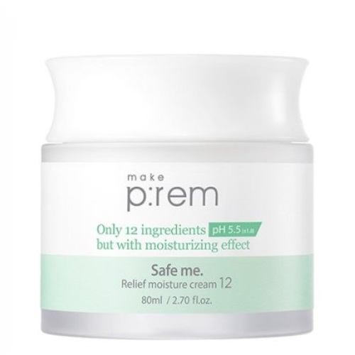 MakePrem Safe me. Relief moisture cream 12 80mL