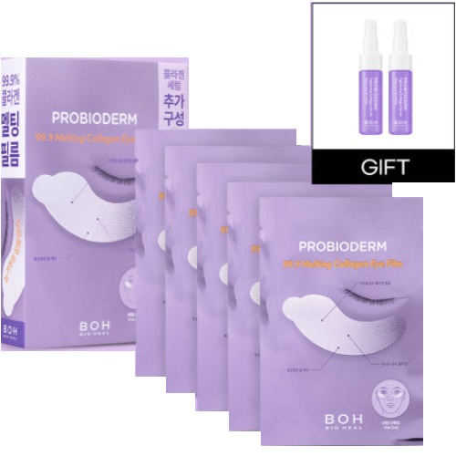 BIOHEAL BOH Probioderm 99.9 Melting Collagen Eye Film 5P (+Collagen Serum 7mL*2)