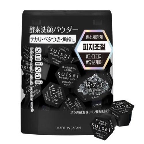 Suisai Beauty Clear Black Powder Wash 32p