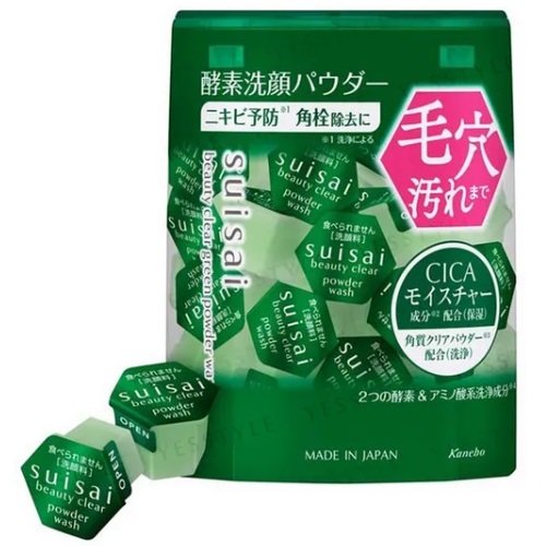 Suisai Beauty Clear Green Powder Wash N 0.4g x 32p