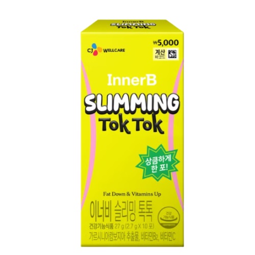[DAISO] CJ Inner B Slimming Tok Tok Fat Down & Vitamins Up 2.7g x 10p