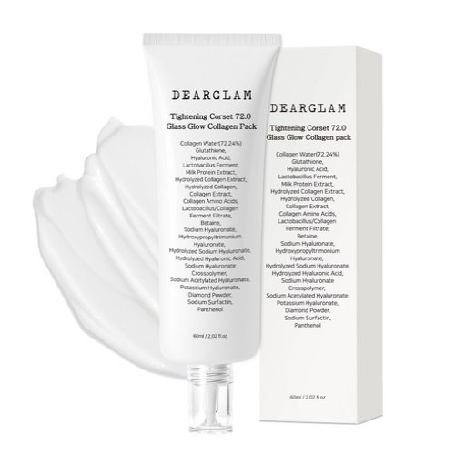 DEARGLAM Tightening Corset 72.0 Glass Glow Collagen Pack 60ml