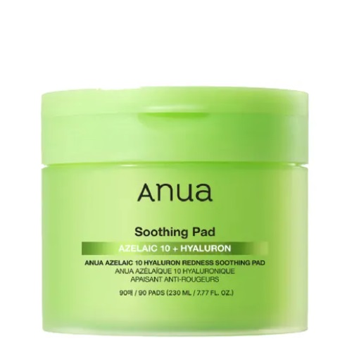 ANUA Azelaic Acid 10 Hyaluron Redness Soothing Pad 90 pads