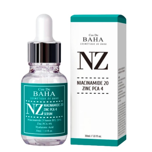 Cos De BAHA NZ Niacinamide 20% Zinc PCA 4% Serum 30ml
