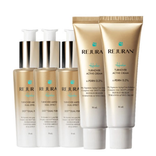REJURAN Healer Turnover Active Cream 50ml*2eal +Ampoule 30ml*3ea