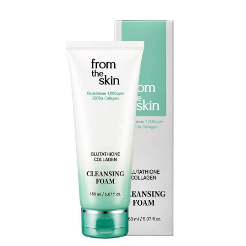 from the skin Glutathione Collagen Cleansing Foam 150ml