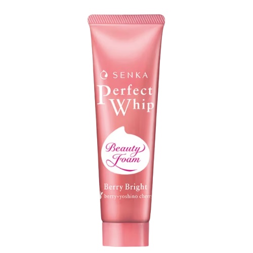 [DAISO] SENKA Perfect Whip Cleansing Foam 50g Berry Bright