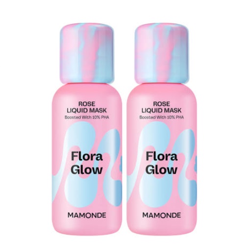 Mamonde Flora Glow Rose Liquid Mask 80ml x 2