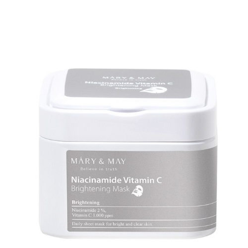MARY&MAY Niacinamide Vitamin C Brightening Mask Sheet 30ea/400g
