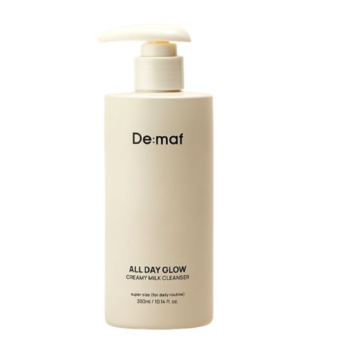 De:maf All Day Glow Creamy Milk Cleanser 300ml