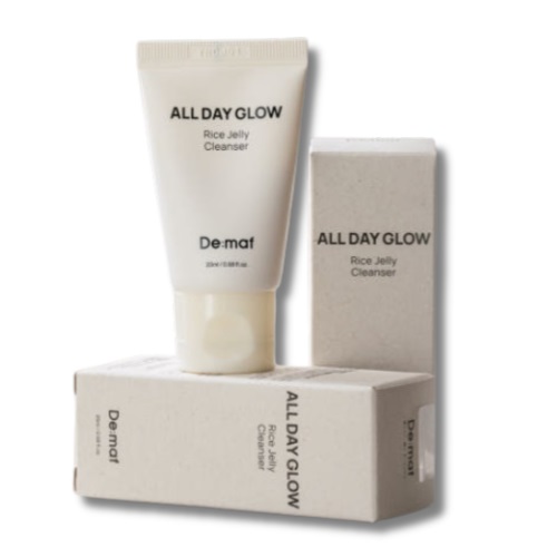 De:maf All Day Glow Rice Jelly Cleanser 50ml mini