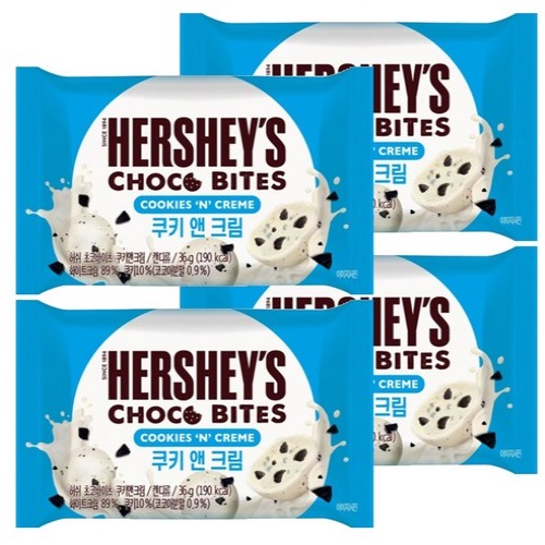 LOTTE Hershey's Choc Bites cookies's N Creme 36g x4ea
