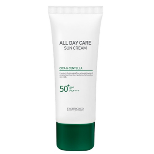 SWANICOCO All Day Care Cica & Centella Sun Cream SPF50+PA++++50ml