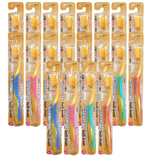 Dental Care Clean-Q Gold Ion ToothBrush 20 pieces