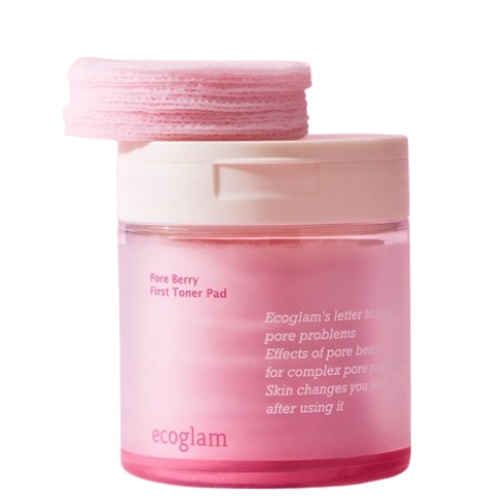 Ecoglam Pore Berry First Toner Pad 60pads