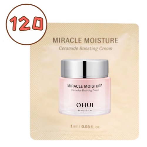 [S] O HUI Miracle Moisture Ceramide Boosting Cream 1ml x 120pcs