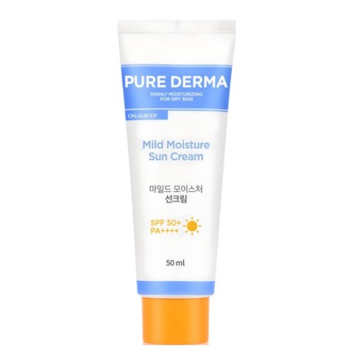On The Body Pure Derma Mild Moisture Sun Cream SPF50+PA++++50ml