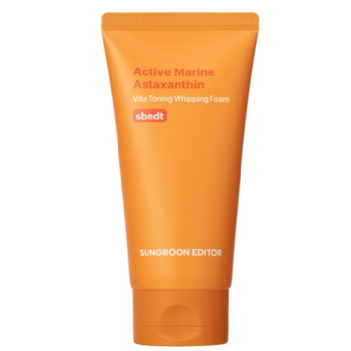 SungBoon Editor Active Marine Astaxanthin Vita Toning Whipping Foam 120g