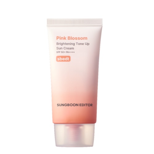 SungBoon Editor Pink Blossom Brightening Tone Up Sun Cream SPF50+PA++++50ml
