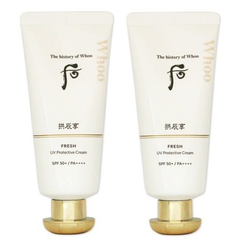The Whoo Gong Jin Hyang Fresh Sun Cream SPF50+PA++++60ml [1+1]