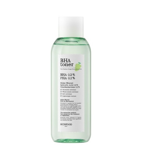 SKINFOOD Shine Muscat BHA Toner 200ml