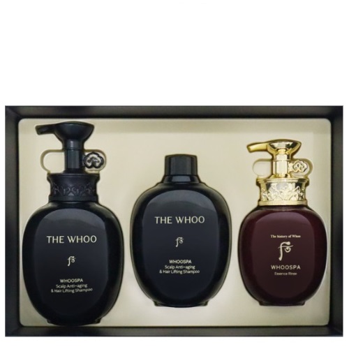 The Whoo Whoospa Scalp Anti-aging and Hair Lifting Shampoo Special Set