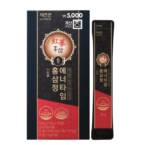 [DAISO] Jayeonkwan Red Ginseng Extract Enertime 10g x 10pcs