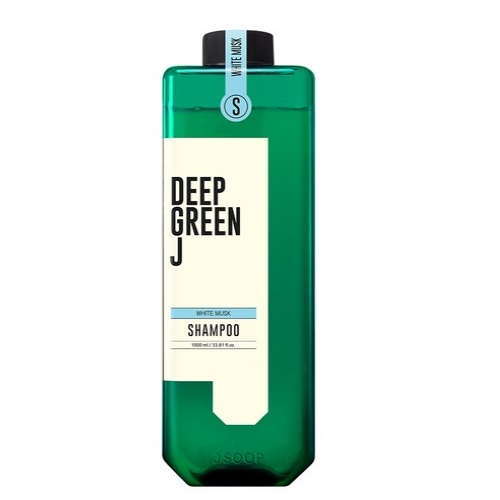 JSOOP Deep Green J Shampoo [White Musk] 1000ml