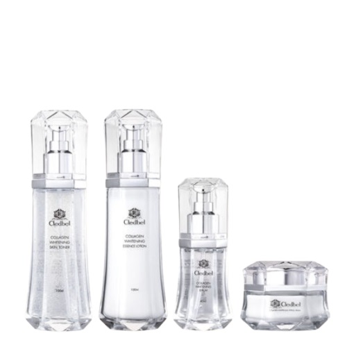Cledbel Collagen Whitening Skin Care 4 item Set