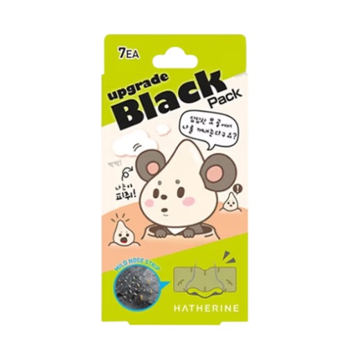 [DAISO] HATHERINE Pore Clear Black Nose Strip 7 Sheets
