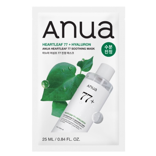 ANUA Heartleaf 77 Soothing Mask 25ml x 10sheets